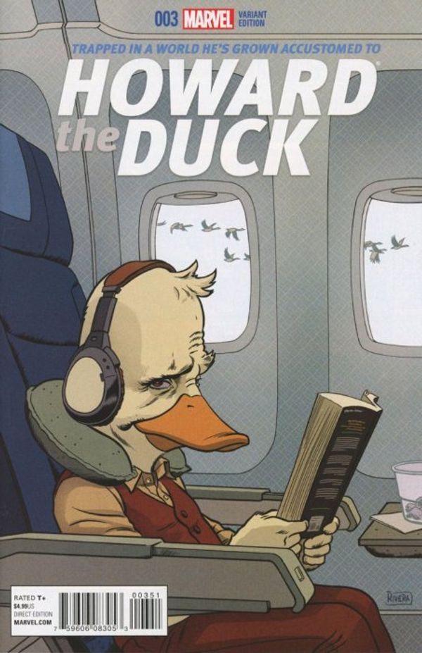 Howard The Duck #3 (Rivera Variant)