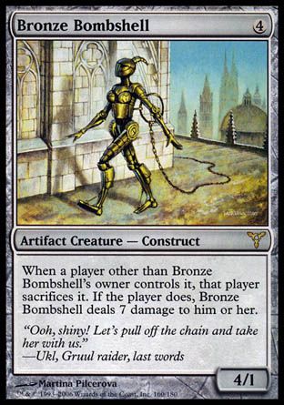 Bronze Bombshell (Dissension) Trading Card