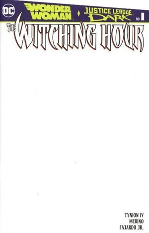 Wonder Woman and Justice League Dark #1 (Blank Variant)