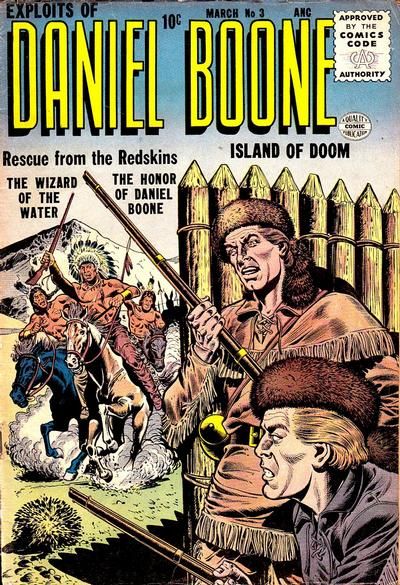 Exploits of Daniel Boone #3 Comic