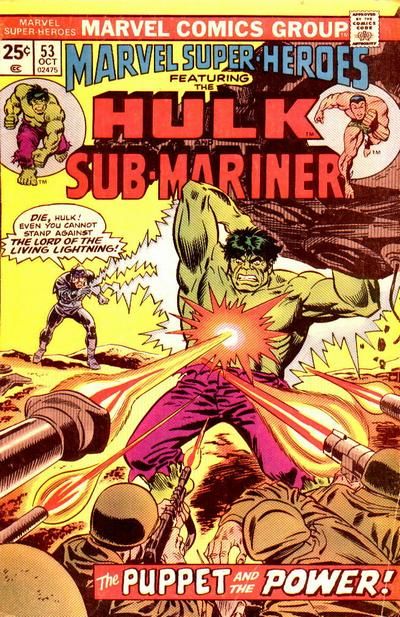 Marvel Super-Heroes #53 Comic