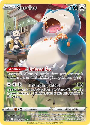 Snorlax (TG10) - Lost Origin Trainer Gallery