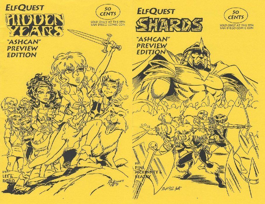 ElfQuest: Shards / Hidden Years #Ashcan Comic