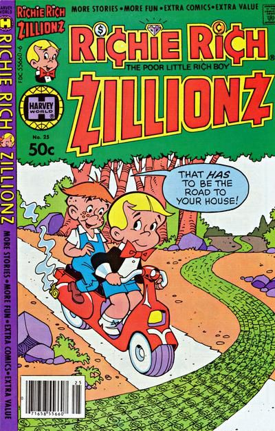 Richie Rich Zillionz #25 Comic