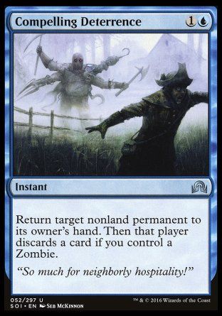 Compelling Deterrence (Shadows over Innistrad) Trading Card