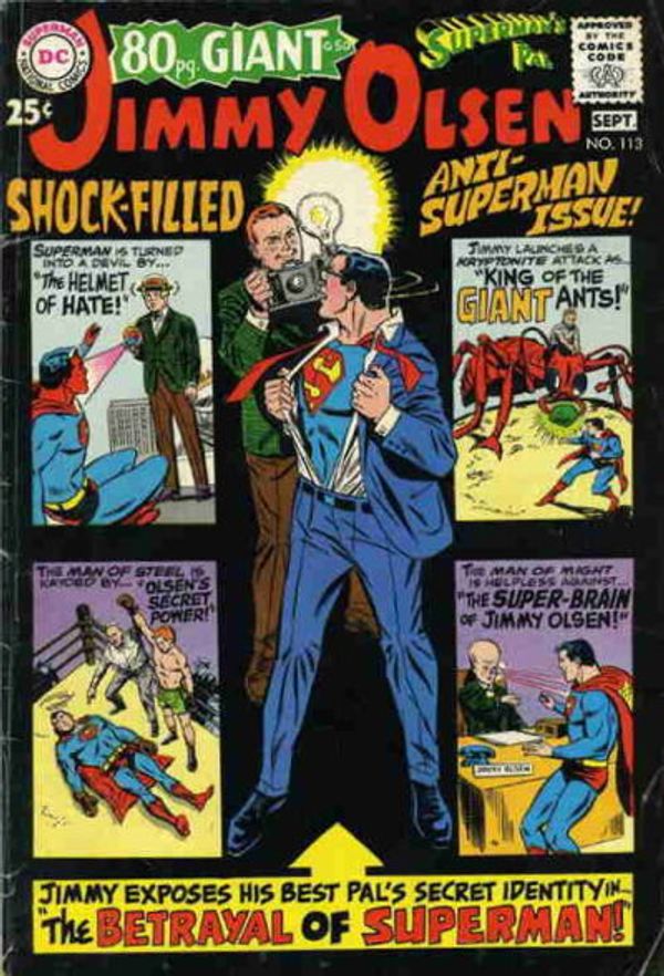 Superman's Pal, Jimmy Olsen #113