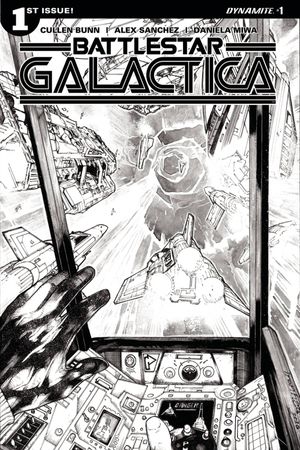 Battlestar Galactica Vol 3 #1 (Cover E 10 Copy Sanchez Cover)