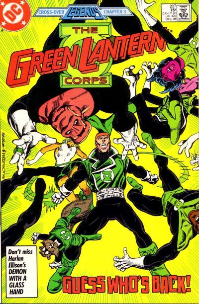 Green Lantern Corps #207 Comic