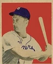 Gene Hermanski 1949 Bowman #20 Sports Card