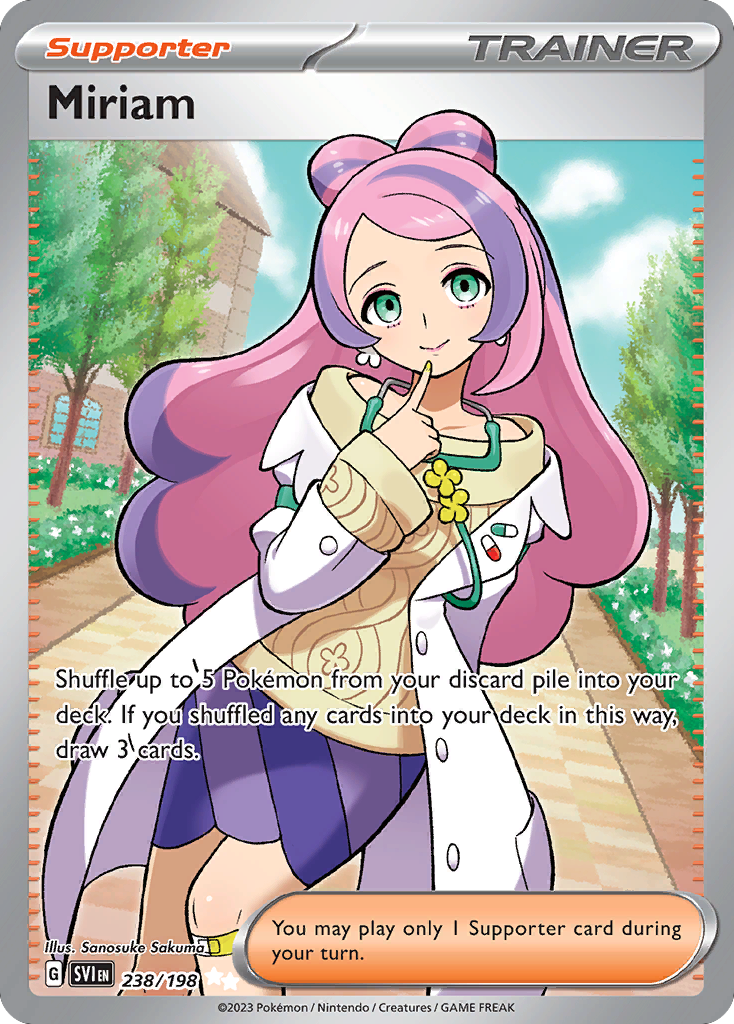 Miriam (238/198) - Scarlet & Violet Pokémon Card