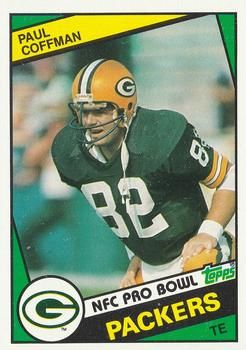 Paul Coffman 1984 Topps #265 Sports Card