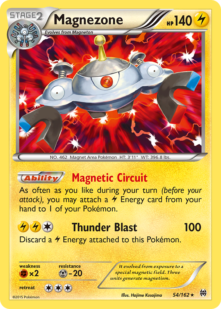 Magnezone (54/162) - BREAKthrough Pokémon Card