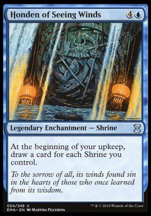 Honden of Seeing Winds (Eternal Masters) Trading Card