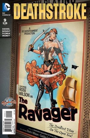Deathstroke #9 (Bombshells Variant Cover)