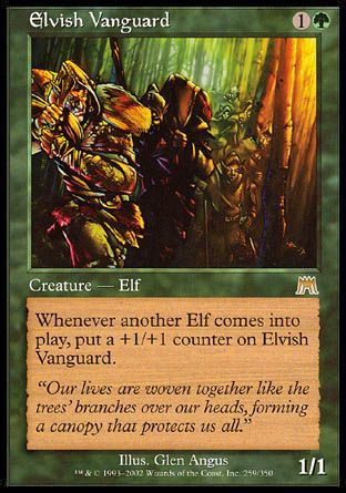 Elvish Vanguard (Onslaught) Trading Card