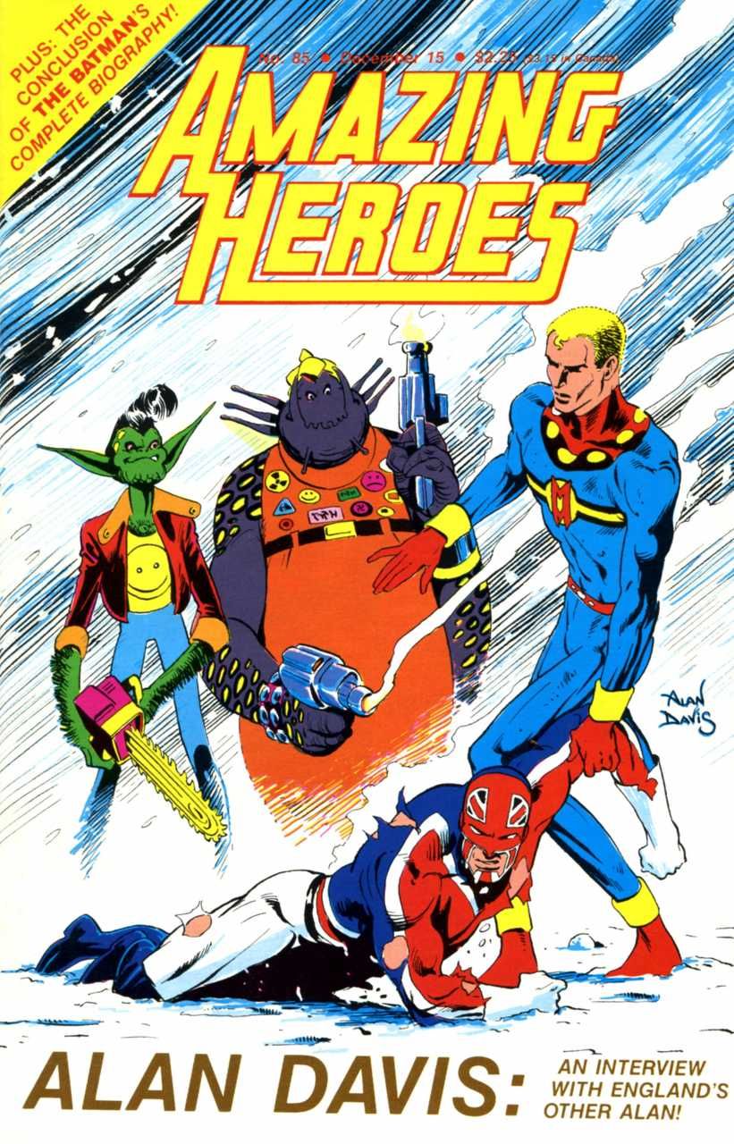 Amazing Heroes #85 Comic