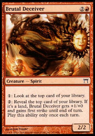 Brutal Deceiver (Champions of Kamigawa) Trading Card