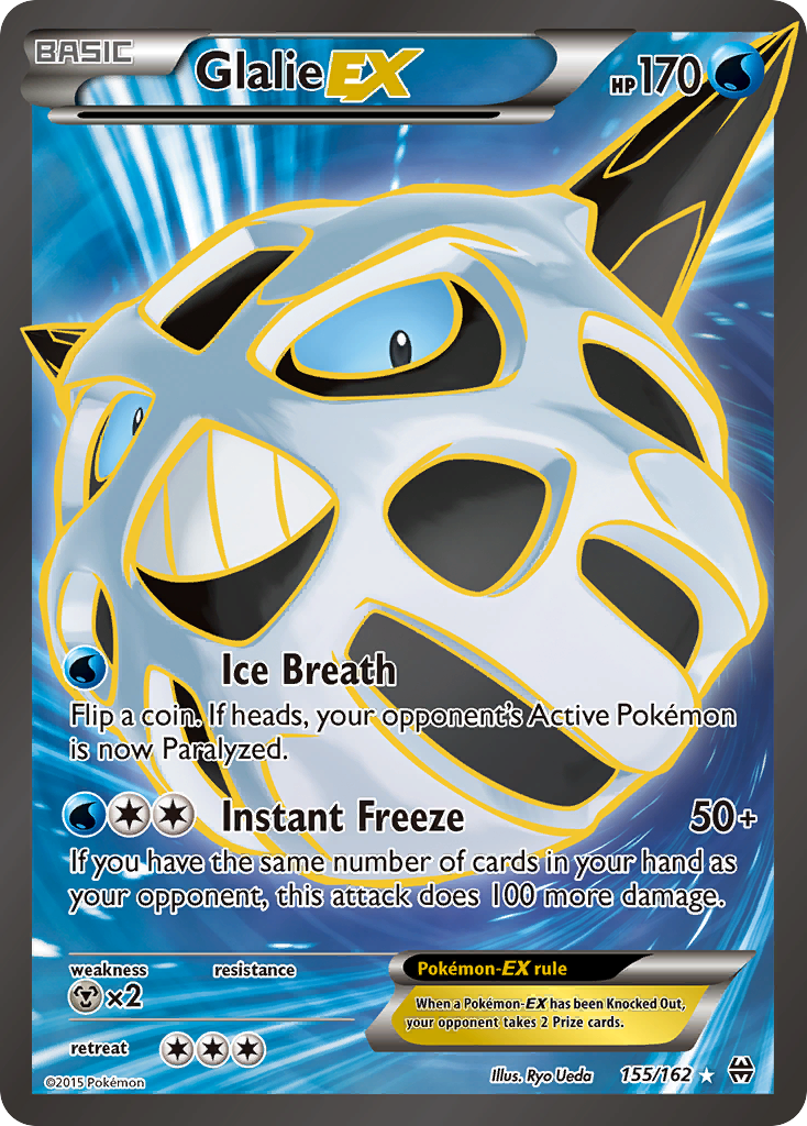 Glalie EX (155/162) - BREAKthrough Pokémon Card