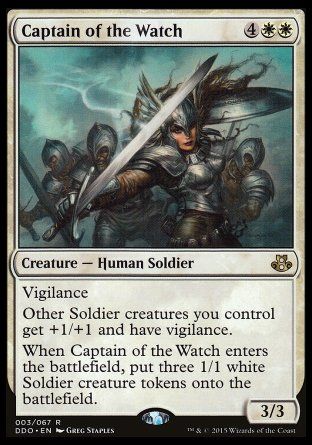 Captain of the Watch (Elspeth vs. Kiora) Trading Card