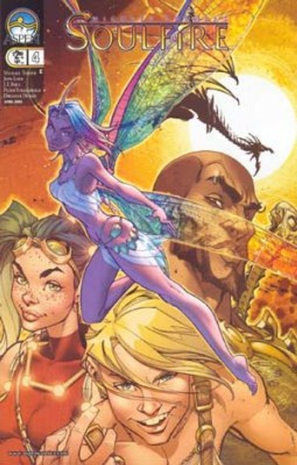 Michael Turner's Soulfire #4 (Campbell Variant)