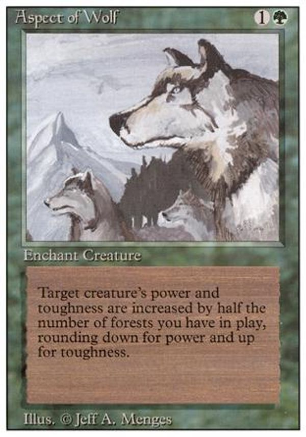 Aspect of Wolf (Revised Edition)