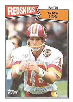 Steve Cox 1987 Topps #71 Sports Card