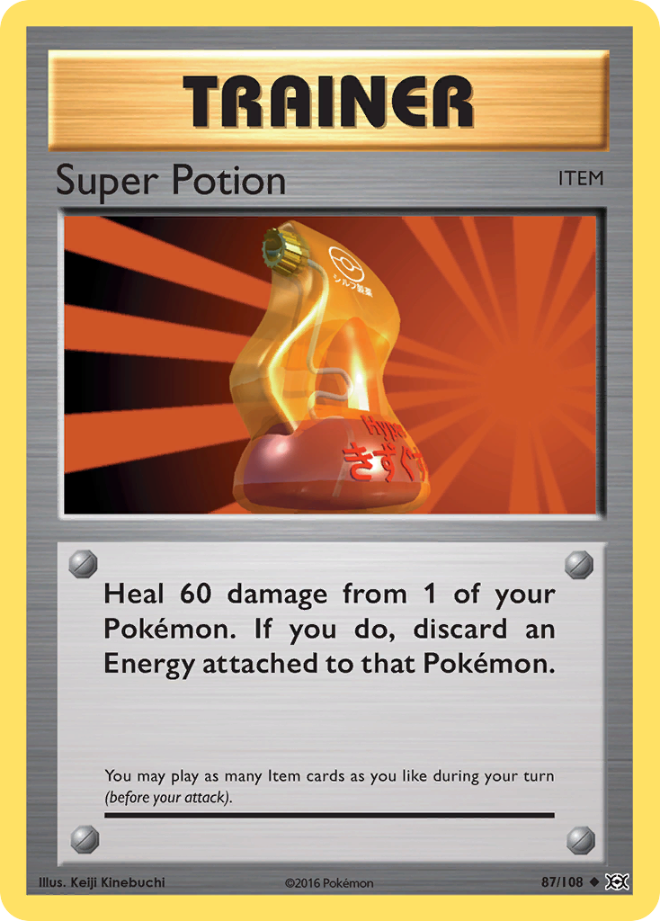 Super Potion (87/108) - Evolutions Pokémon Card