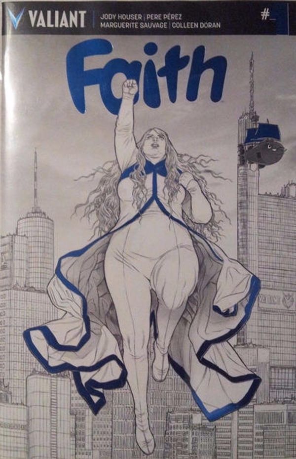 Faith  #1 (Ssalefish Comics Blue Foil Exclusive)
