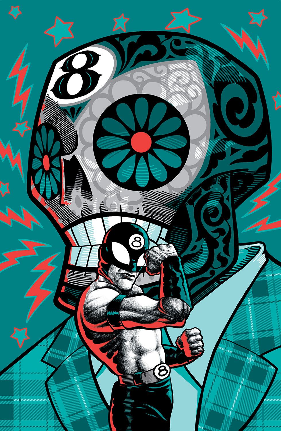 Wrestle Heist #2 (Cvr B Inc 1:10 J Gonzo Variant) Comic