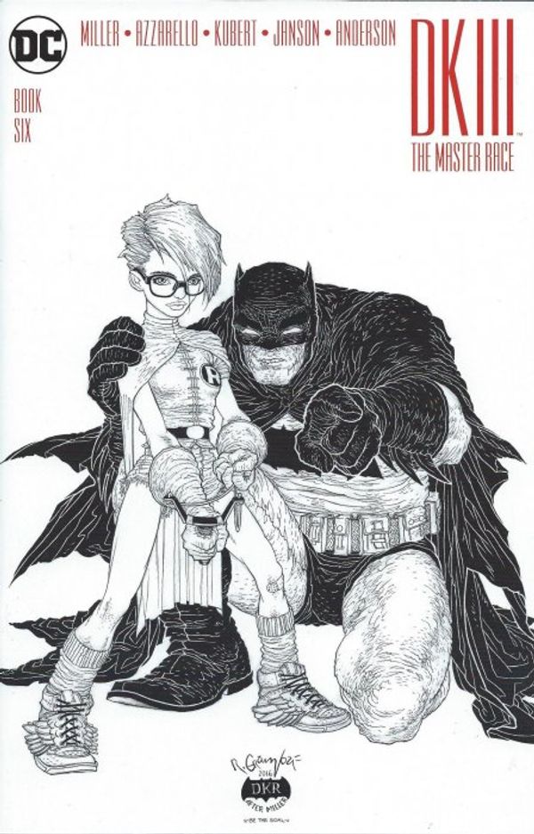 The Dark Knight III: The Master Race #6 (ECCC Sketch Variant)