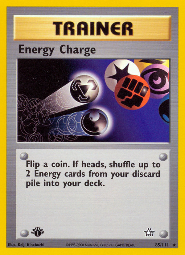 Energy Charge (85/111) - Neo Genesis Pokémon Card