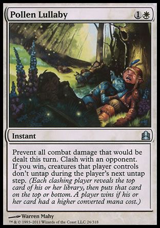 Pollen Lullaby (MTG Commander) Trading Card