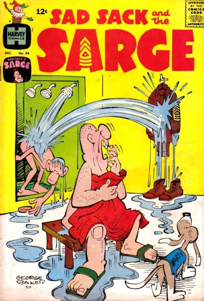 Sad Sack And The Sarge #34 Comic