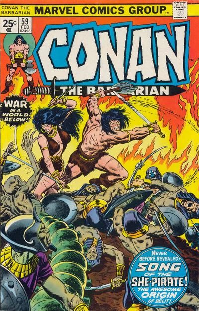 Conan the Barbarian #59 Comic