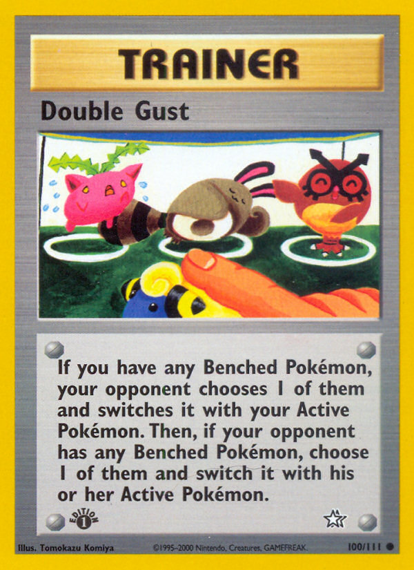 Double Gust (100/111) - Neo Genesis Pokémon Card