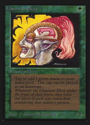 Llanowar Elves (Collector's Edition)