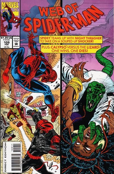 Web of Spider-Man #109 Comic