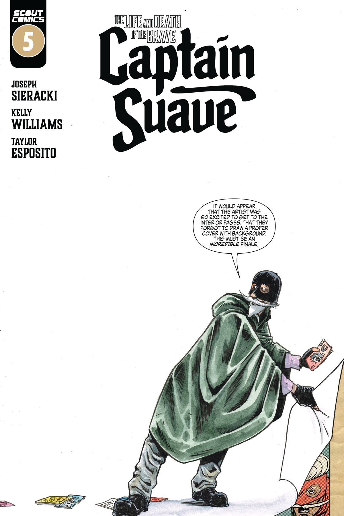 Life and Death of the Brave Captain Suave #5 Comic