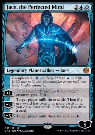 Jace, the Perfected Mind (Phyrexia: All Will Be One) Trading Card