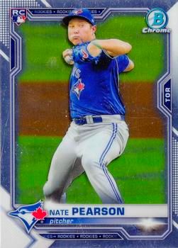 Nate Pearson 2021 Bowman Chrome Baseball #17 Sports Card