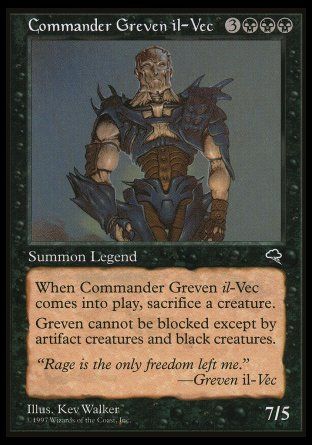 Commander Greven il-Vec (Tempest) Trading Card