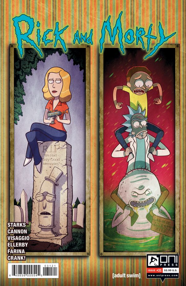 Rick and Morty #31 (Cover Variant Vasquez)