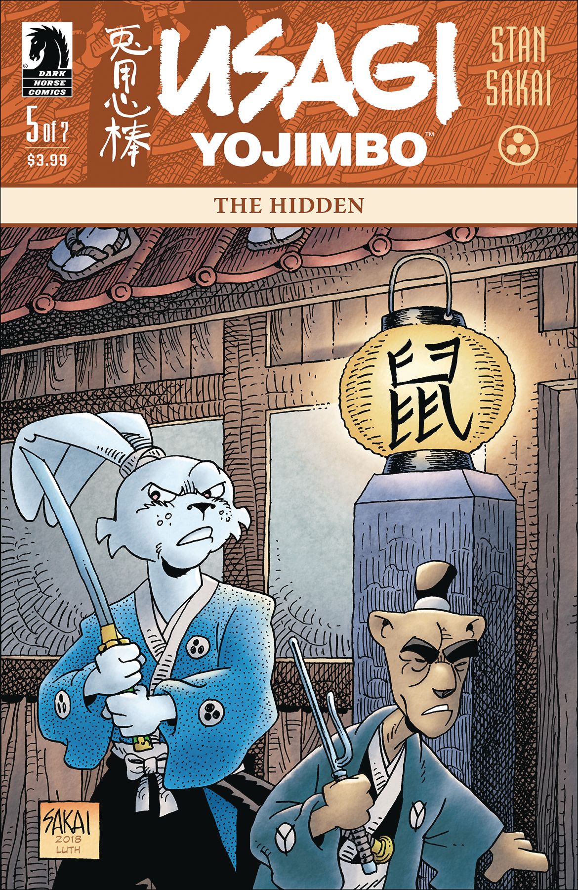 Usagi Yojimbo: The Hidden #5 Comic