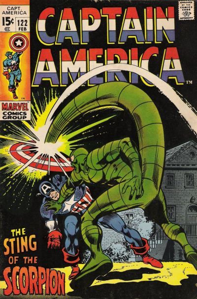 Captain America #122 Comic