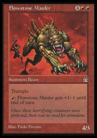 Flowstone Mauler (Stronghold) Trading Card