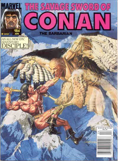 The Savage Sword of Conan #184 Comic