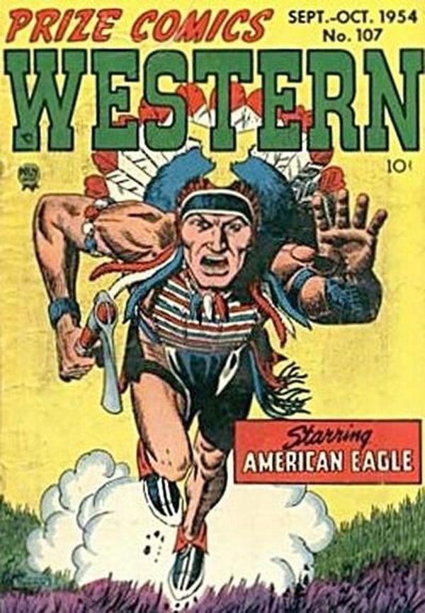 Prize Comics Western #4 [107]