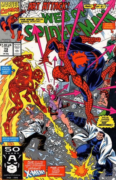 Web of Spider-Man #73 Comic