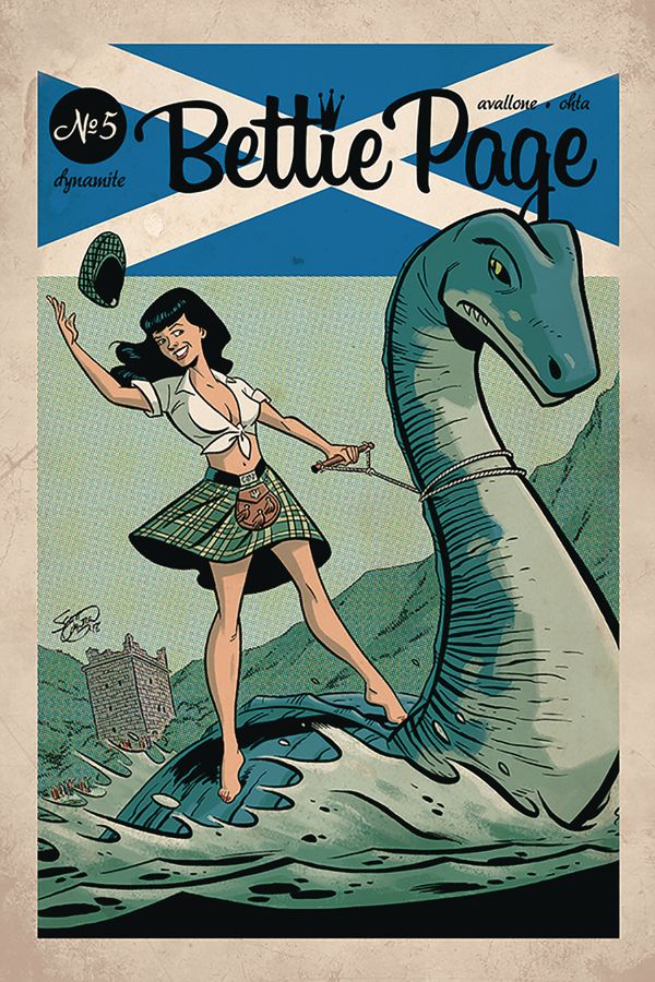 Bettie Page #5 (Cover B Chantler)