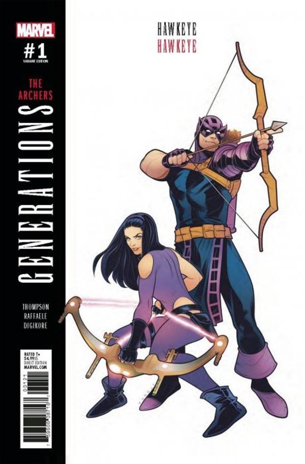 Generations: Hawkeye & Hawkeye #1 (Torque Variant)